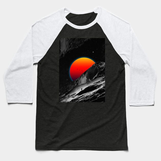 Slope Baseball T-Shirt by nicebleed